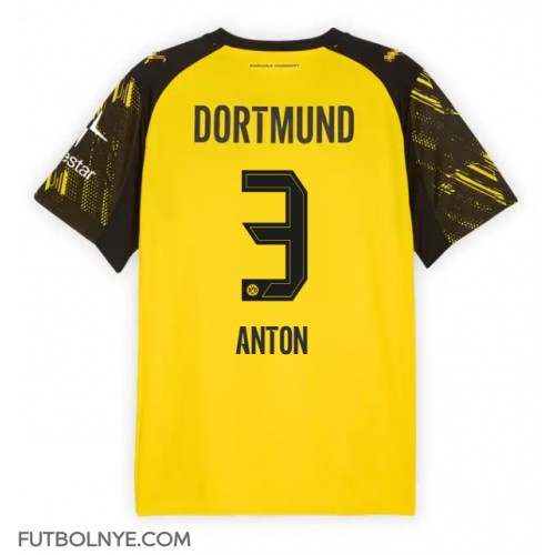 Camiseta Borussia Dortmund Waldemar Anton #3 Primera Equipación 2025-26 manga corta